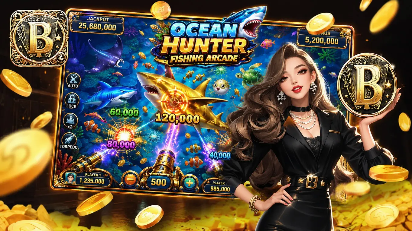 Ocean Hunter Fishing Arcade Jackpot.
